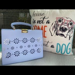 Kate Spade Faye Drive Etta Leather Bag, Sky Blue